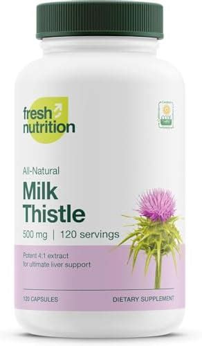 Amazon Natural Foundation Supplements Milk Thistle Supplement