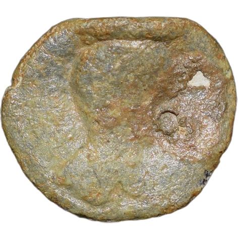 Lead Portrait Coin Of Satavahana Dynasty Gautamiputra Yajna Satakarni