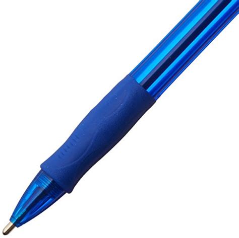 Bic Velocity Retractable Ballpoint Pen Blue Ink Mm Bold Dozen