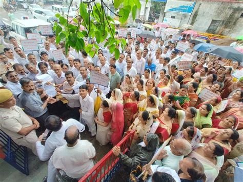 Expressed Anger Over The Murder Of Jain Saint In Karnataka Memorandum Submitted To Dsp रामगंज