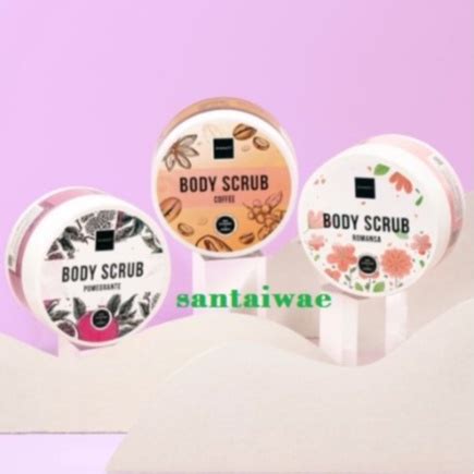 Jual Scarlett Body Scrub Coffee Romansa Pomegrante BPOM 100