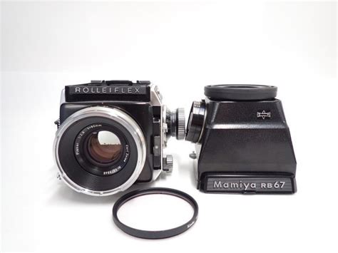 【傷や汚れあり】rolleiflex ローライフレックス 中判カメラ Sl66レンズ Carl Zeiss Planar 80mm F28