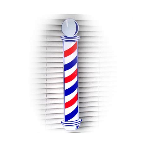 barber pole decal – 614 Barber Supply