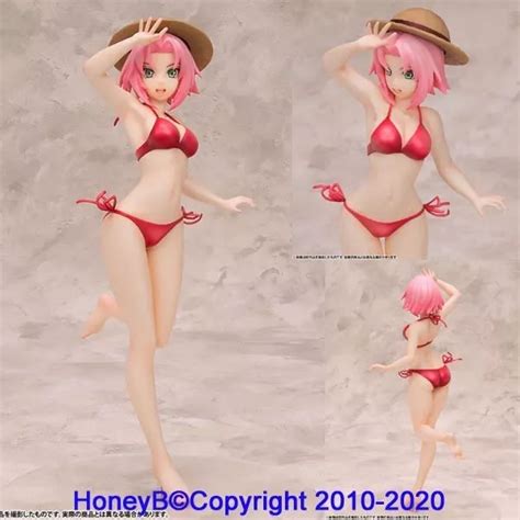 JAPANESE ANIME NARUTO Gals Shippuden Sakura Haruno Statue Figure Toy