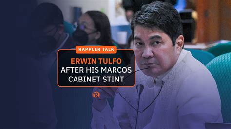 Rappler Talk: Erwin Tulfo after his Marcos Cabinet stint