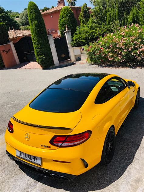 Mercedes C63 Amg S Coupe Disponible à La Location Chez Gt Luxury Gt