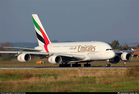 A6 EDX Emirates Airbus A380 861 Photo By Daniele D Orazi ID 335780