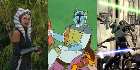 Star Wars: 9 Best Live-Action Characters Who Got Their Start In Animation