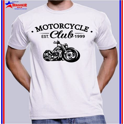 Camiseta Camisa Moto Clube Motociclista Motorcycle Club