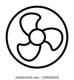 fan ventilation system  art vector stock vector royalty