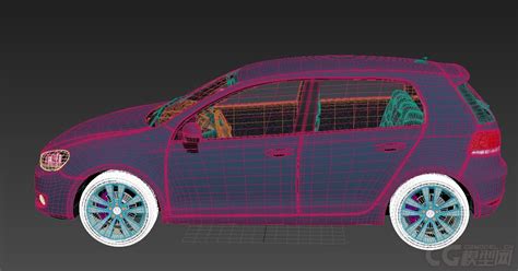 家用轿车 小汽车模型 轿车模型库 3ds Maxmax模型下载 Cg模型网