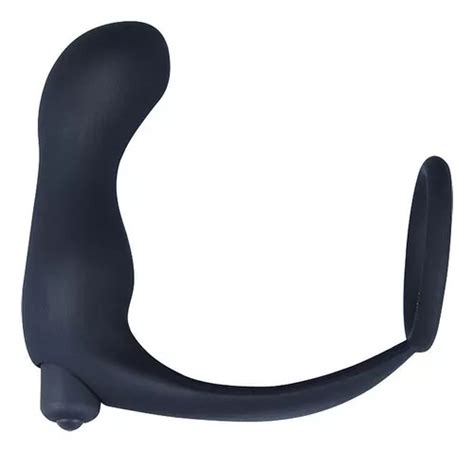 Estimulador De Pr Stata Anel Escroto Saco Vibrador Plug