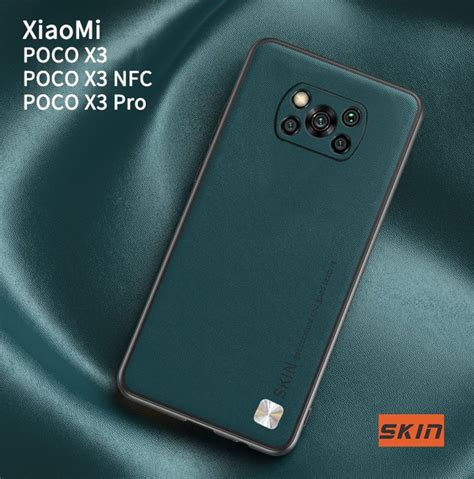 Роскошь на кожаный чехол для Xiaomi Poco X3 NFC и Poco X3 Pro (Сяоми ...
