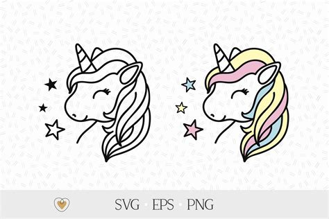 Black Svg Unicorn Clipart 85 Svg File Cut Cricut