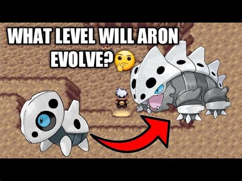 Aron Evolution Level Emerald