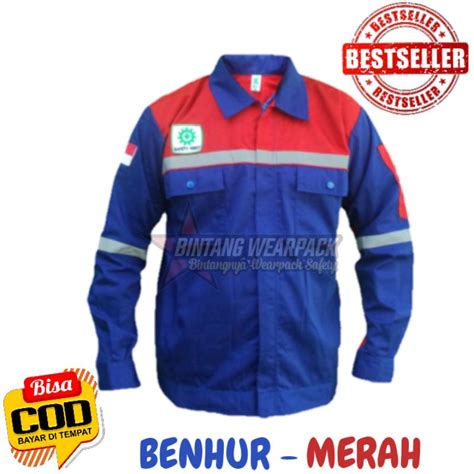 Jual Wearpack Atasan Lengan Panjang Kemeja Safety K Seragam Tambang