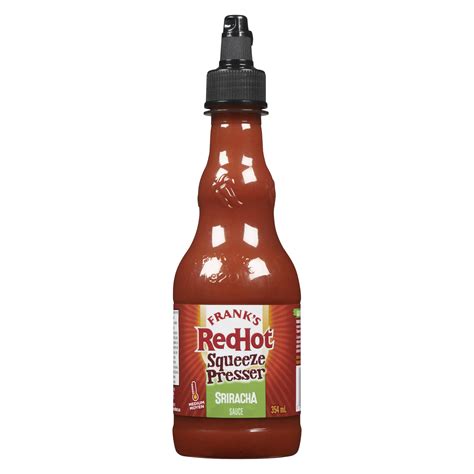 Frank S Redhot Hot Sauce Sriracha Sauce Squeeze Ml Pack Of