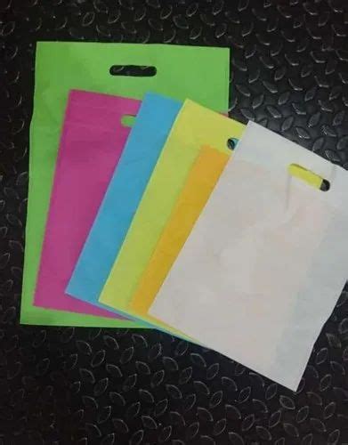 Plain Non Woven Fabric Bags D Cut For Shopping At Rs 120 Kg In