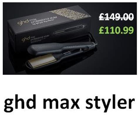 Cheap Ghd Max Styler Professional Ceramic Hair Straighteners Only £110