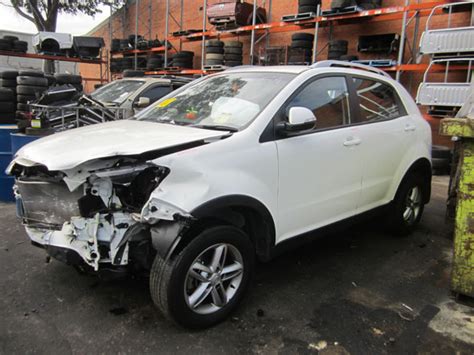 SsangYong Korando Late 2 0i SA 2WD White Wrecking In Sydney New