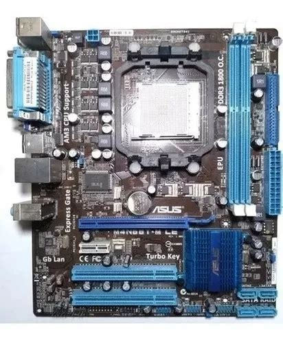 Placa Mãe Asus M4n68t m Le Am3 Ddr3 semi nv Parcelamento sem juros