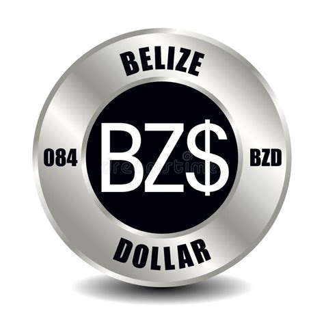 Belize Dollar Bzd Illustration De Vecteur Illustration Du économique