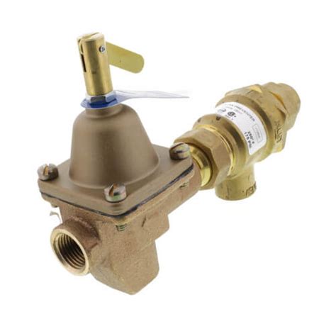 0386463 Watts 0386463 B911 12 Bronze Combination Fill Valve And Backflow Preventer Threaded