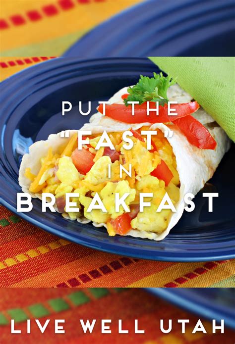 Easy Eats // Putting the “Fast” in Breakfast! – Live Well Utah