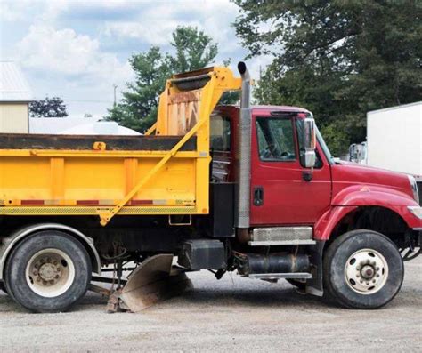 Dump Truck Safety Devices And Warning Systems For Raised Dumpers