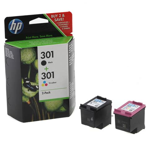 Original Hp 301 Black And Colour Ink Cartridges Official Hp Gold Partner