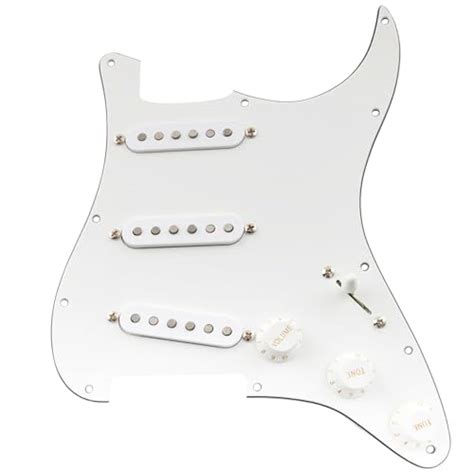 Musiclily Pro SSS Pre Wired Guitar Loaded Pickguard With Artec Pickups