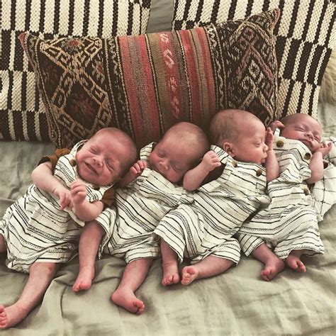 Woman Gives Birth to Identical Quadruplets During Pandemic - Baby And ...