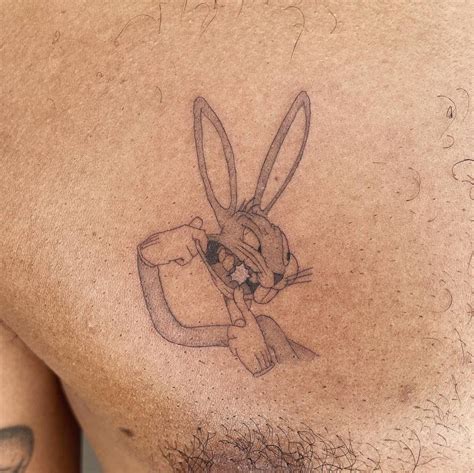 Top 62 Tattoos Of Bugs Bunny Super Hot In Cdgdbentre