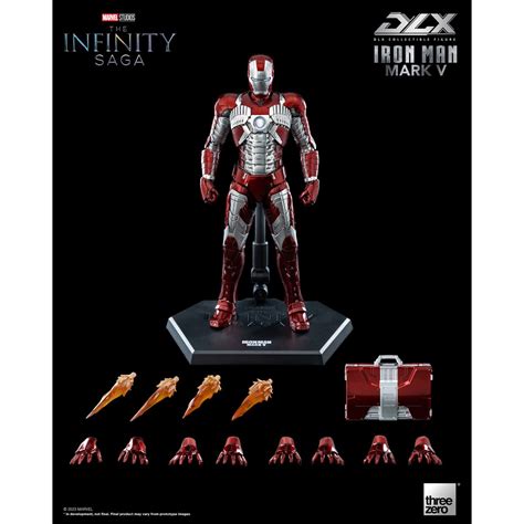 Marvel Studios The Infinity Saga Iron Man Mark 5 Dlx Action Figure