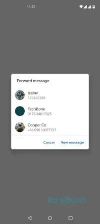 How To Forward A Message Sms Mms Oneplus Manual Techbone
