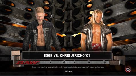 Wwe K Chris Jericho Vs Edge Raw October