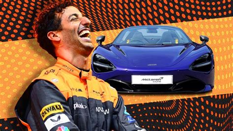 Daniel Ricciardo Parts Ways With Mclaren Company Car In Stylish