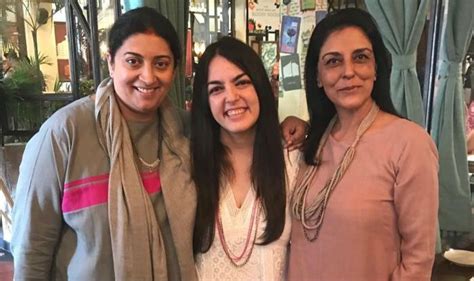 Smriti Irani Wishes Daughter Shanelle Irani On Birthday With A Lovely