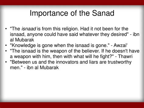 Ppt The Classification Of Hadith Powerpoint Presentation Free