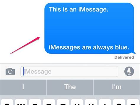 Imessages Are Always Blue Messaging App Blue Turn Off