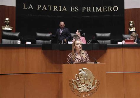 Senadora Alejandra Reynoso S Nchez Para Presentar Reservas En Materia