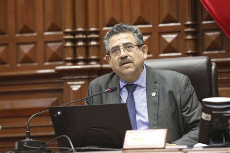 Manuel Merino Tras El Fallecimiento De Cuatro Ciudadanos En Protestas