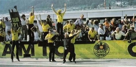 1982 Austrian GP Osterreichring The Win By De Angelis Was The Last