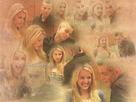 Quinn and Puck - Glee Couples Wallpaper (11807795) - Fanpop