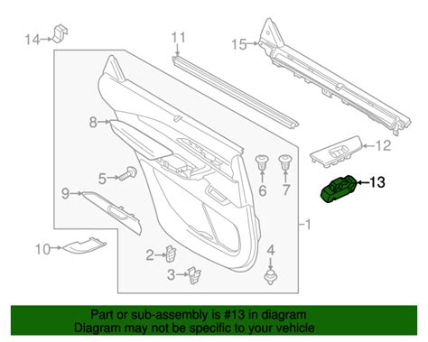 Mazda Cx Window Switch Tk B Realmazdaparts