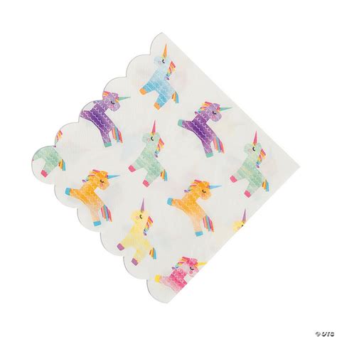 Hooray Unicorn Luncheon Napkins Oriental Trading