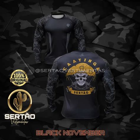 Sertão Vestimentas CAMISA CAATINGA BLACK