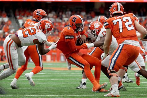 Syracuse Orange Football Third Down And Red Zone Efficiency Vs