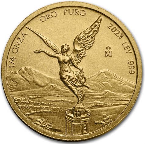 Gold Quarter Ounce 2023 Libertad, Coin from Mexico - Online Coin Club