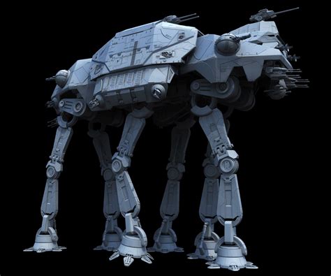 All Terrain Siege Platform At Sp Ansel Hsiao Star Wars Vehicles